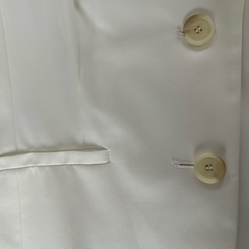 ESPRIT white blazer women size 8